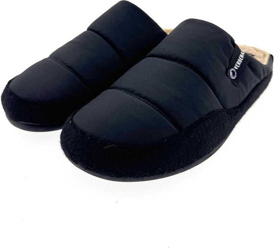 Verbenas Earth Pantoffels Open zwart