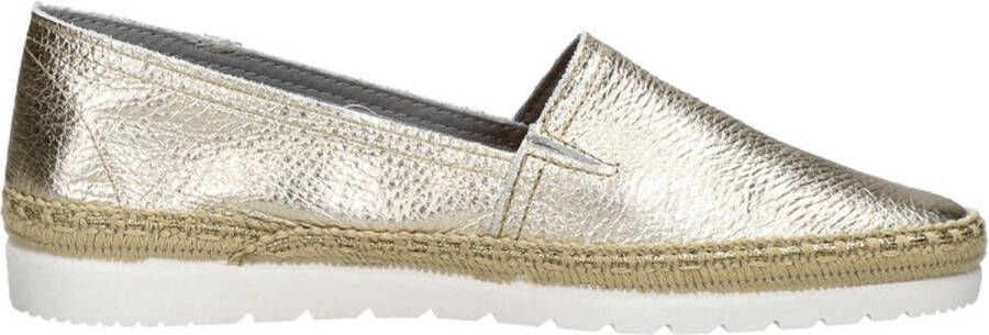 VERBENAS Espadrilles Dames Noa Maat: 39 Materiaal: Leer Kleur: Goud - Foto 8