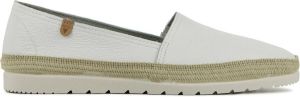 Verbenas Instappers Dames Instapschoenen Damesschoenen Leer Noa led Wit