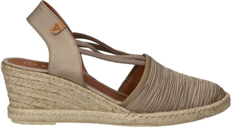 Verbenas Maika Sandalen Touwzool grijs