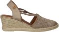 Verbenas Maika Sandalen Touwzool Grijs - Bruin