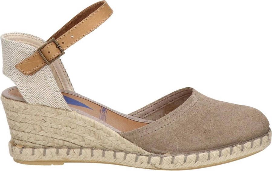 VERBENAS Sandaaltjes MALENA SERRAJE zomerschoen bandjessandaal vakantieschoen met sleehak - Foto 5