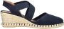 Verbenas Mila Sandalen Touwzool Blauw - Thumbnail 1