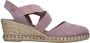 Verbenas Mila Sandalen Touwzool Lila - Thumbnail 1
