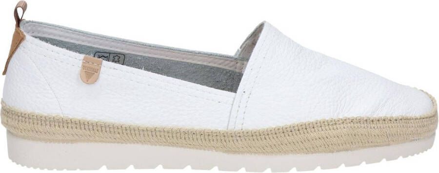 VERBENAS Espadrilles Dames Noa Maat: 40 Materiaal: Leer Kleur: Wit - Foto 2