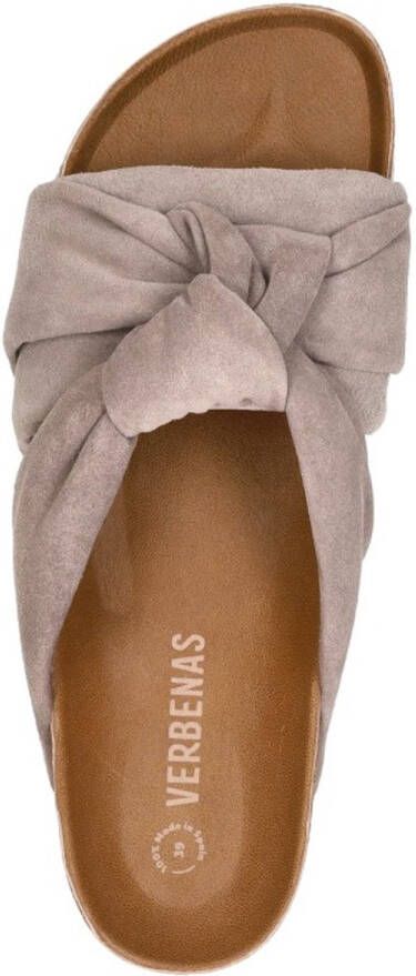 VERBENAS Slippers Dames Rainbow Suède Beige - Foto 5