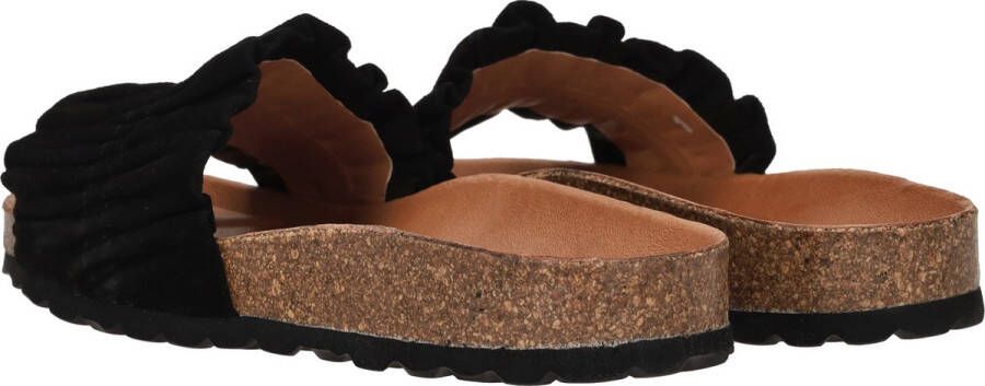 Verbenas Risha Slippers Zwart