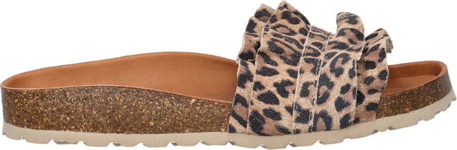 Verbenas Rocio Slippers Dames Bruin