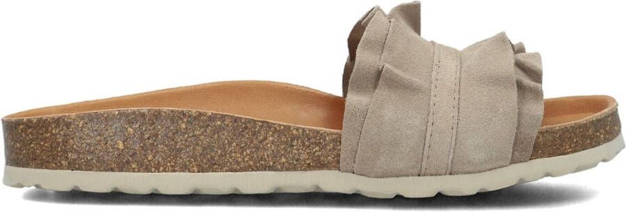 Verbenas Rocio Slippers Dames Taupe