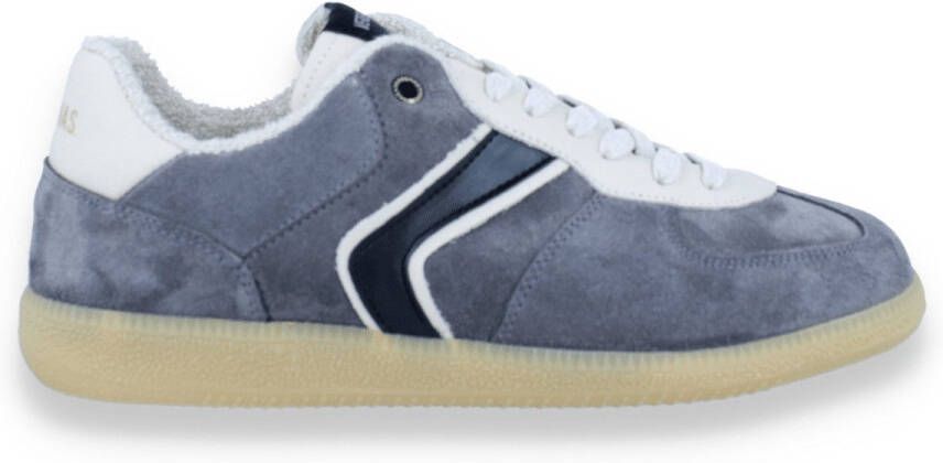Verbenas Sneaker Heren Soro Serraje Contrast Antracita negro GRAU