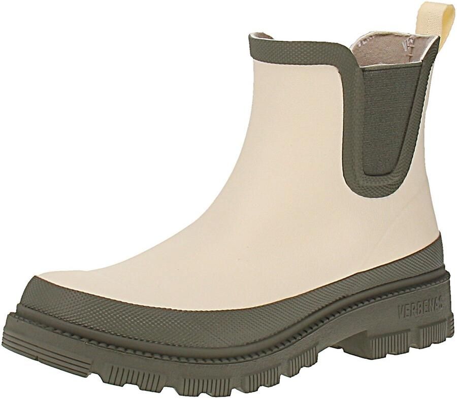 Verbenas 9302180975 Lua Mate Combi Dames Chelsea Laarzen Off-White-Trebol