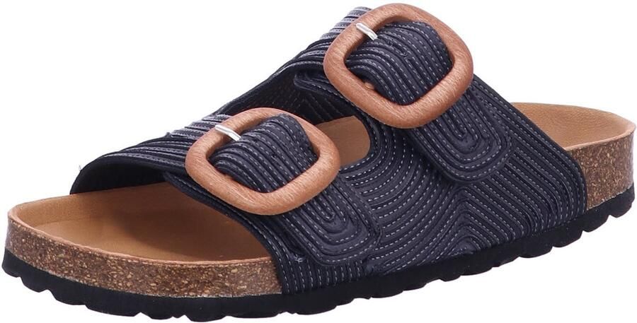 Verbenas dames slippers zwart