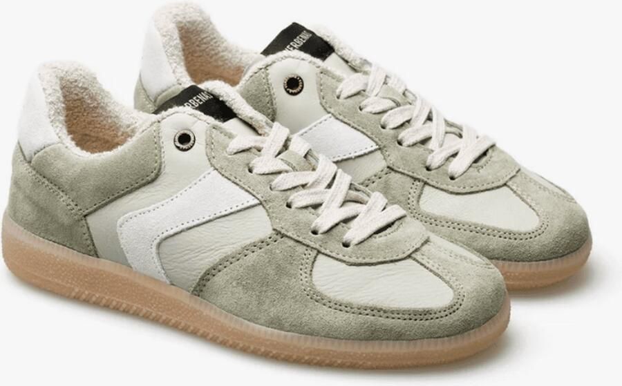 Verbenas Dames Sneaker Sora Savage Serraje KAKI