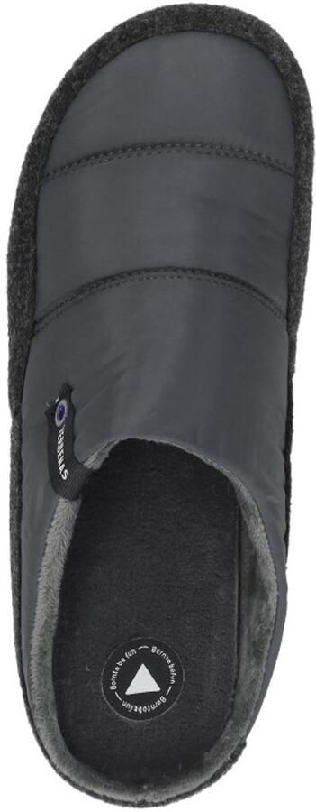 Verbenas Earth Pantoffels Open Donkergrijs