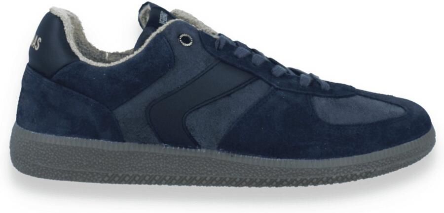 Verbenas Heren Sneaker Soro Suit Black marino