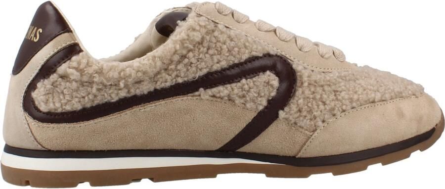 Verbenas Jamaica beige wol dames sneakers