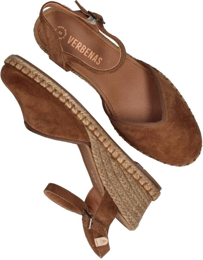 Verbenas Maggie Espadrilles Dames Bruin
