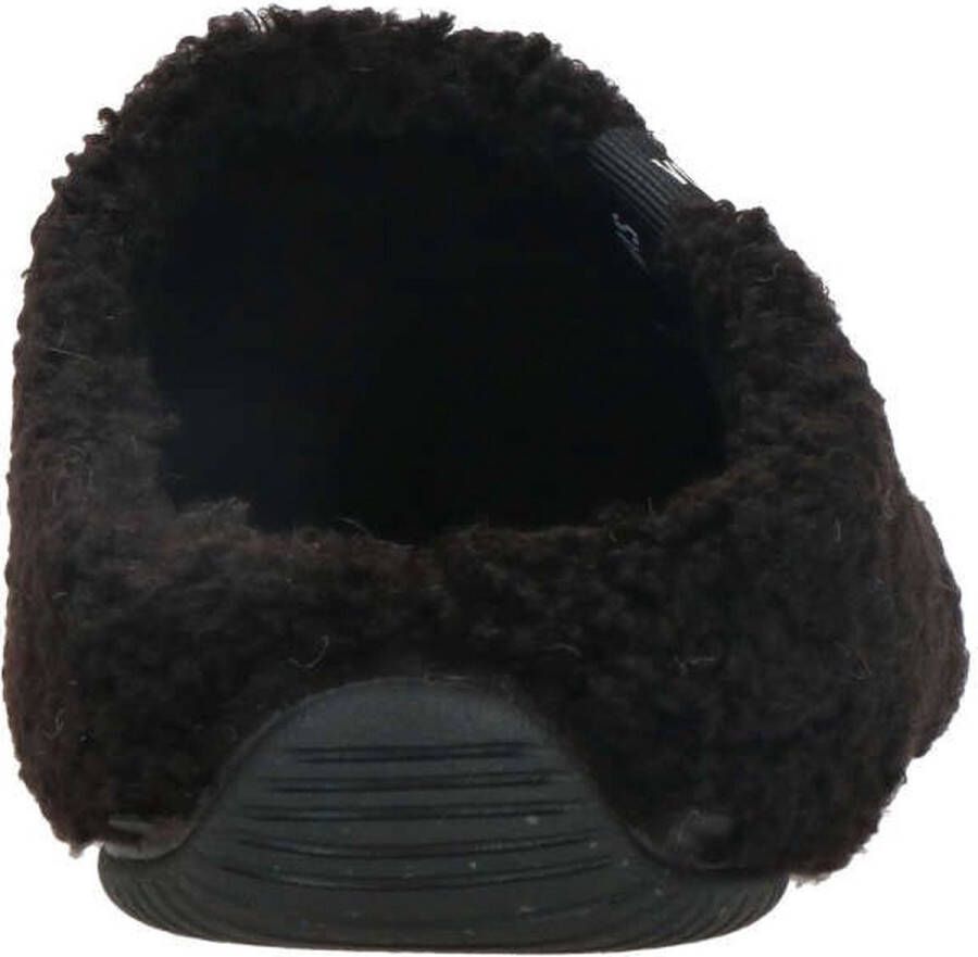 Verbenas York Nairobi Zwarte Open Dames Pantoffels