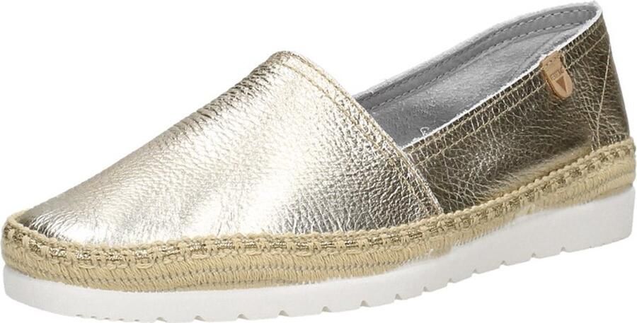 VERBENAS Espadrilles Dames Noa Leer Goud - Foto 10