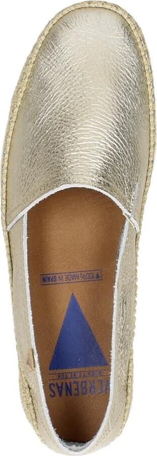 VERBENAS Espadrilles Dames Noa Leer Goud - Foto 15