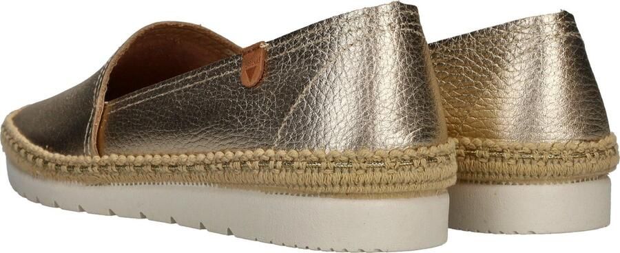 VERBENAS Espadrilles Dames Noa Leer Goud - Foto 12