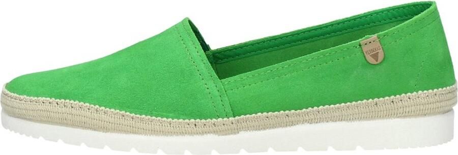 Verbenas Noa Serraje suède espadrilles groen - Foto 7