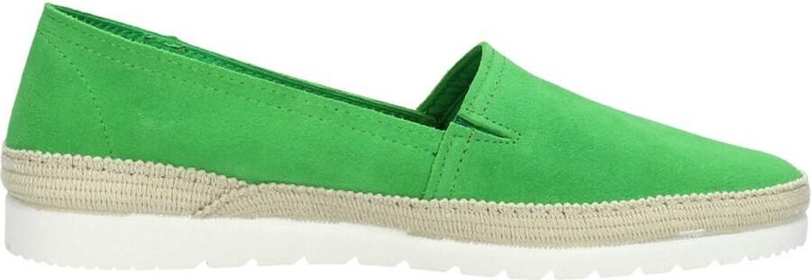 Verbenas Noa Serraje suède espadrilles groen - Foto 6