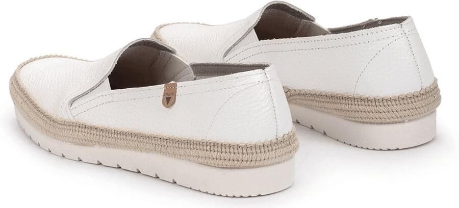 Verbenas Dames Mocassin Nuria Nucleo Blanco WIT