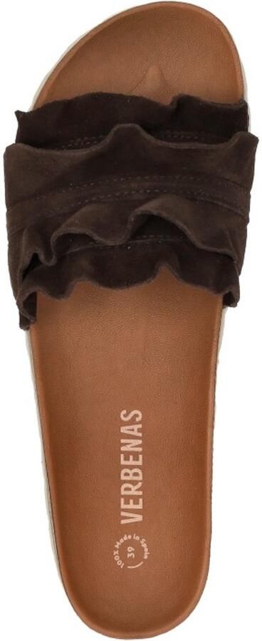 Verbenas Rocio Marron Slippers Bruin Suede Dames Bruin - Foto 6