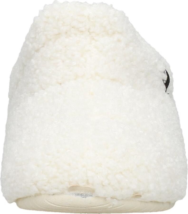 Verbenas Yeti Pantoffels Dicht wit