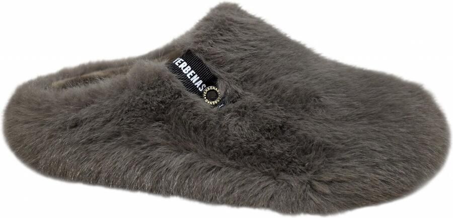 Verbenas York Budapest Taupe Pantoffels Open Sloffen Taupe Synthetisch Dames Taupe