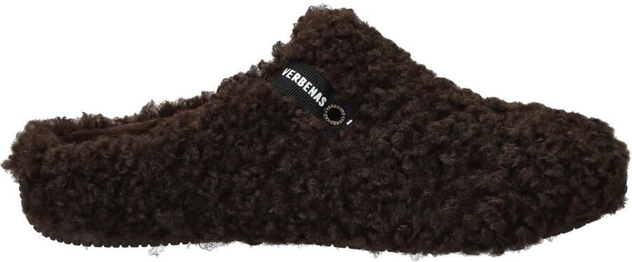 Verbenas York Curly Muiltjes Dames Bruin