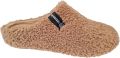 Verbenas York Nairobi Camel Pantoffels Open Sloffen Beige Textiel Dames cognac - Bruin