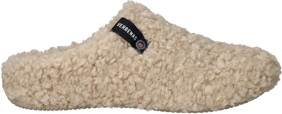 VERBENAS Pantoffels pantoffel homeslipper clog in knuffelige uitstraling