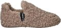 VERBENAS Huisschoenen 'Yuk Curly' taupe - Bruin