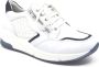 Verhulst 1333 Witte sneaker met blauwe accenten(42 Kleur Wit ) - Thumbnail 1