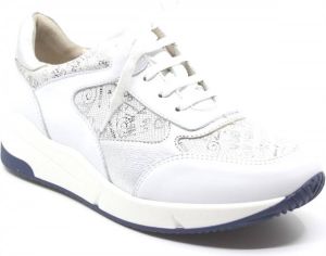 Verhulst 2301 H Volwassenen Dames veterschoenen Kleur Wit beige