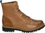Verhulst 1457B~K~~~~~~~~~~~~~~~~~~~~~~~ Hoge sneakersVeterlaarzenDames veterschoenenDames sneakersHalf-hoge schoenen Cognac - Thumbnail 1