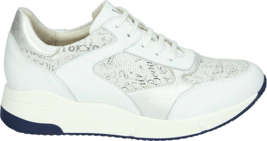 Verhulst 2301~H~~~~~~~~~~~~~~~~~~~~~~~~ Dames veterschoenen Wit beige