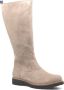 Verhulst 2473 Kim 2473-40-229-3355 Taupe kleurige sportieve lange laars wijdte H - Thumbnail 1