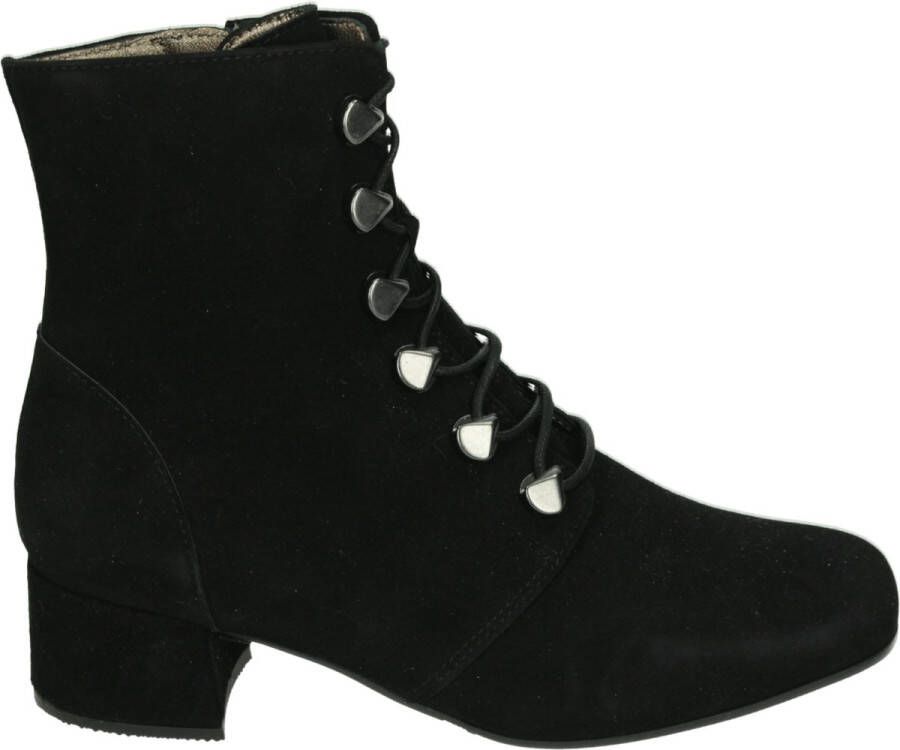 Verhulst 9431~H~~~~~~~~~~~~~~~~~~~~~~~~ Hoge sneakersDames veterschoenenDames sneakersHalf-hoge schoenenVeterlaarzen Zwart