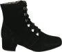 Verhulst 9431~H~~~~~~~~~~~~~~~~~~~~~~~~ Hoge sneakersDames veterschoenenDames sneakersHalf-hoge schoenenVeterlaarzen Zwart - Thumbnail 2