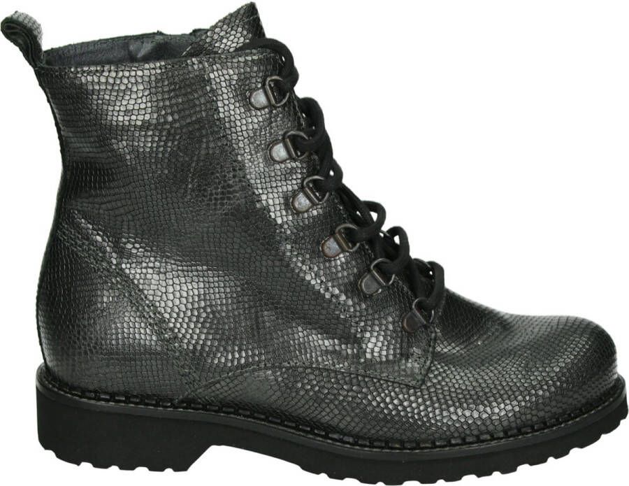 Verhulst 9437A~H~~~~~~~~~~~~~~~~~~~~~~~ Hoge sneakersVeterlaarzenDames veterschoenenDames sneakersHalf-hoge schoenen Grijs