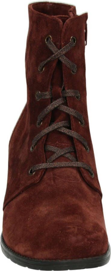 Verhulst 9431~G~~~~~~~~~~~~~~~~~~~~~~~~ Hoge sneakersVeterlaarzenDames veterschoenenDames sneakersHalf-hoge schoenen Bruin - Foto 3