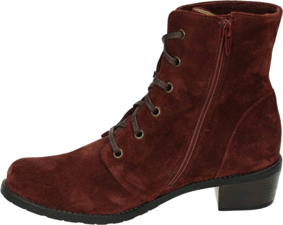 Verhulst 9431~G~~~~~~~~~~~~~~~~~~~~~~~~ Hoge sneakersVeterlaarzenDames veterschoenenDames sneakersHalf-hoge schoenen Bruin