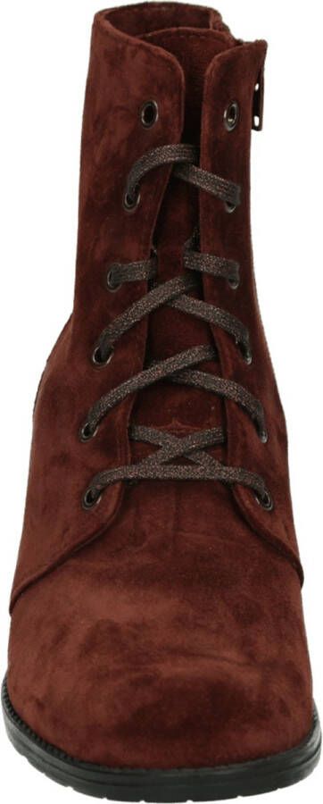 Verhulst 9431~G~~~~~~~~~~~~~~~~~~~~~~~~ Hoge sneakersVeterlaarzenDames veterschoenenDames sneakersHalf-hoge schoenen Bruin - Foto 4