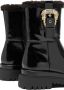 Versace Jeans Couture Drew Naplak Mode Winterlaarzen Black Dames - Thumbnail 4