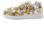 Versace Jeans Couture Barok Print Leren Sneakers voor Multicolor - Thumbnail 2