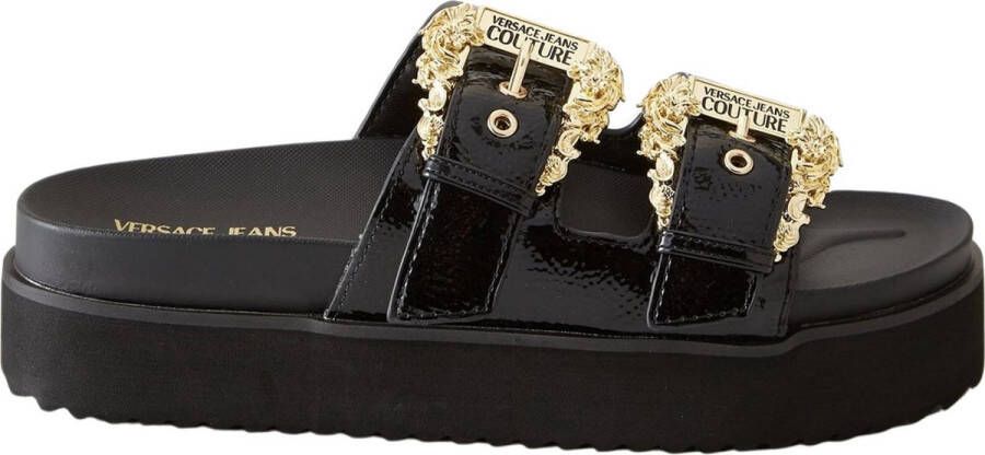 Versace Jeans Couture Sandalen 74Va3Sm1 Zs539 899 Zwart Dames