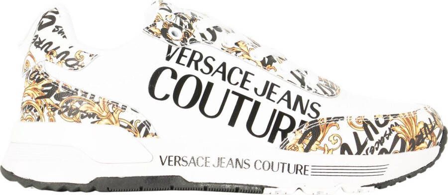 Versace Jeans Couture Logo Space Couture Nylon Sneakers White Dames